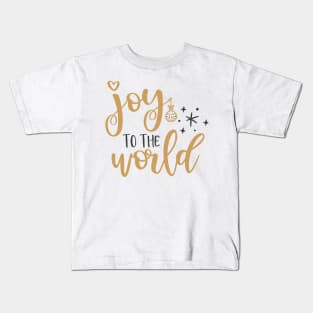 Joy to the World Kids T-Shirt